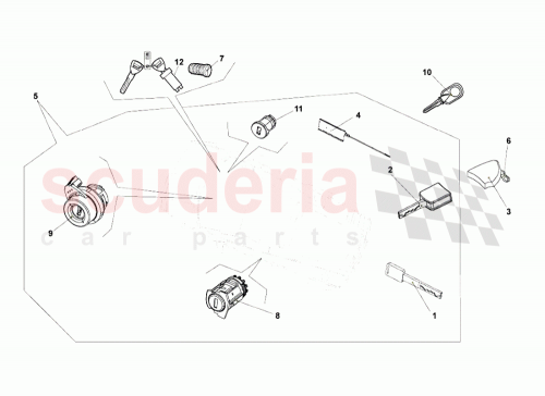 Part Diagram for Lamborghini 401800375B