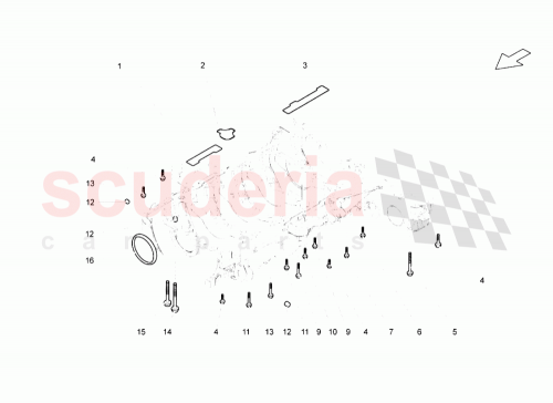 Part Diagram for Lamborghini 079103051D