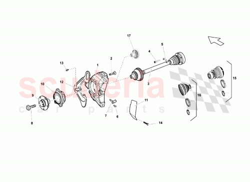 Part Diagram for Lamborghini 400614754A