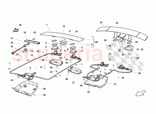 Part Diagram for Lamborghini 407201782A