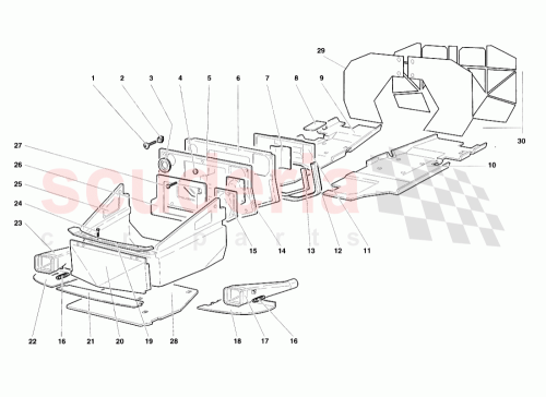 Part Diagram for Lamborghini 0068001342