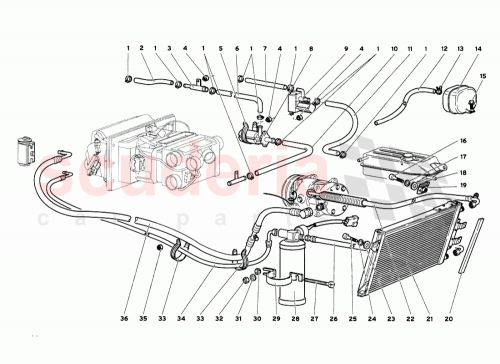 Part Diagram for Lamborghini 0045006131