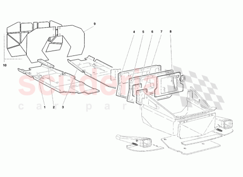 Part Diagram for Lamborghini 009909102