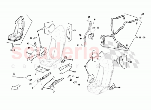 Part Diagram for Lamborghini 403860671C