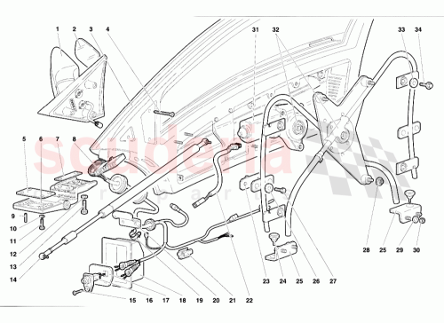 Part Diagram for Lamborghini 009490412