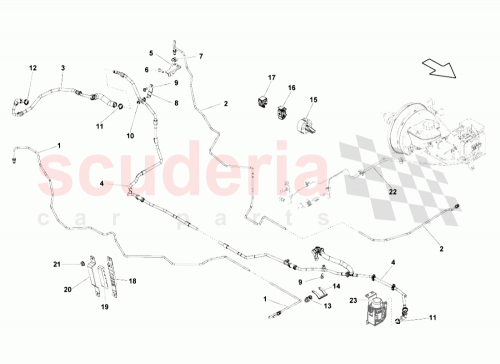 Part Diagram for Lamborghini 407611931B
