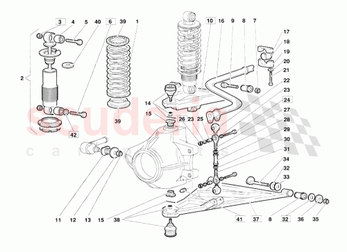 Part Diagram for Lamborghini 005129603