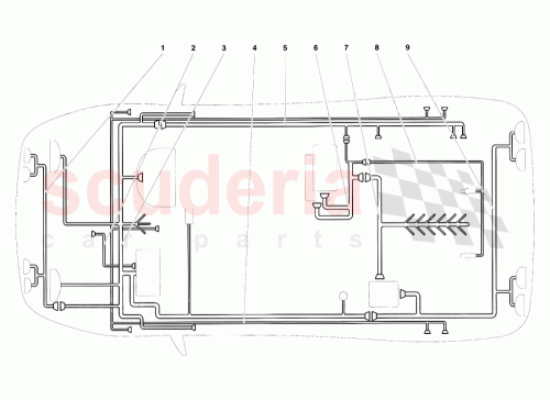 Part Diagram for Lamborghini 006134641