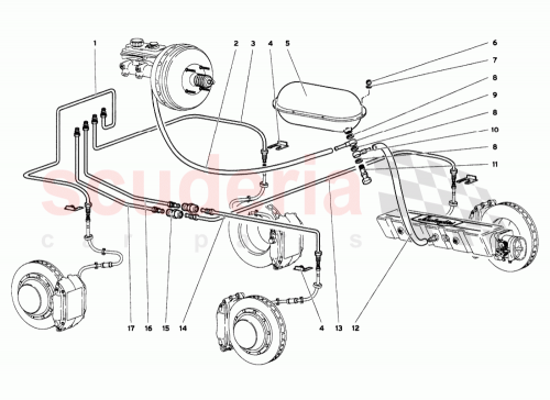 Part Diagram for Lamborghini 0032006890