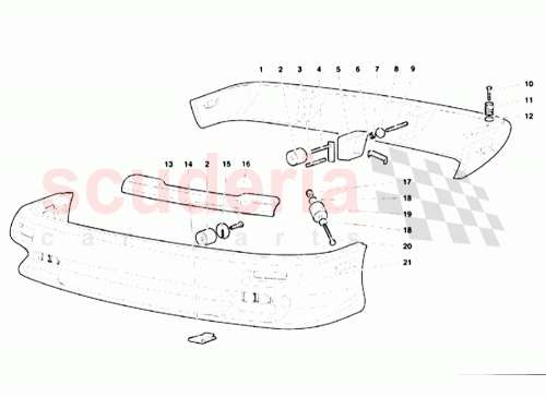 Part Diagram for Lamborghini 007063023
