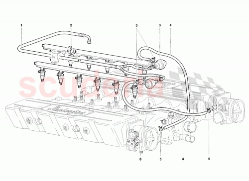 Part Diagram for Lamborghini 0062001155