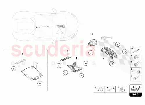 Part Diagram for Lamborghini N10714101