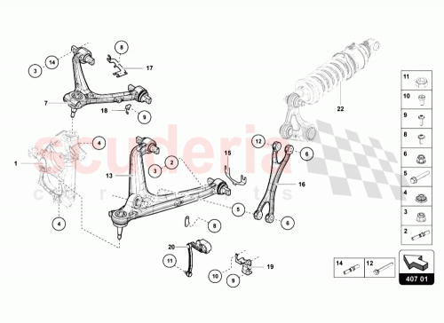 Part Diagram for Lamborghini N10434301