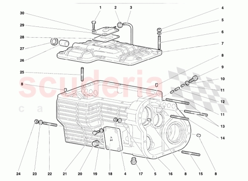 Part Diagram for Lamborghini 008100604
