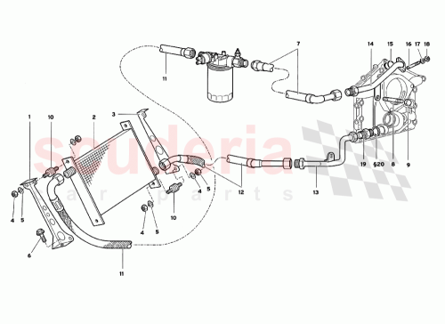 Part Diagram for Lamborghini 008200814