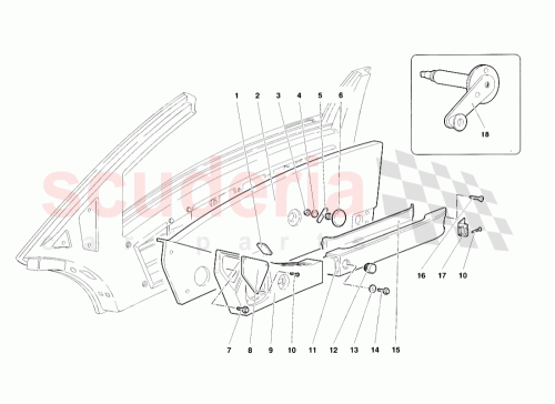 Part Diagram for Lamborghini 009921623