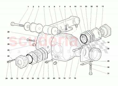 Part Diagram for Lamborghini 008411005