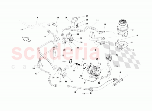 Part Diagram for Lamborghini 400422163A