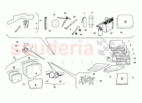 Part Diagram for Lamborghini 400012006A