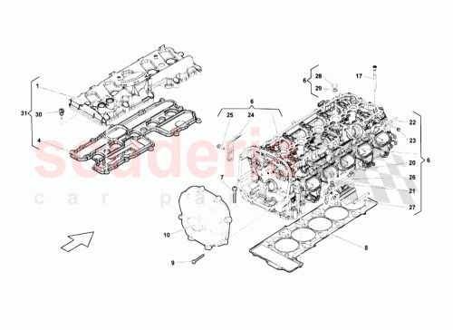 Part Diagram for Lamborghini 07L103471AC