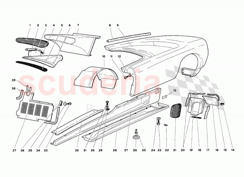 Part Diagram for Lamborghini 0074005603