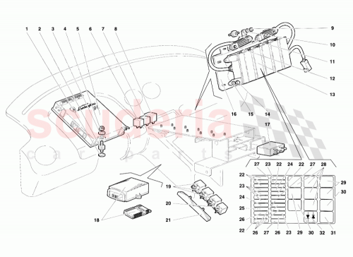 Part Diagram for Lamborghini 006137452
