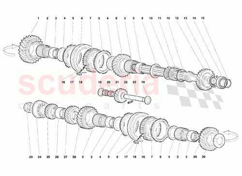Part Diagram for Lamborghini 002421419