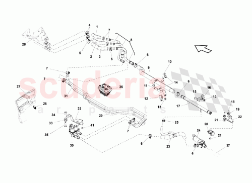Part Diagram for Lamborghini 400819334