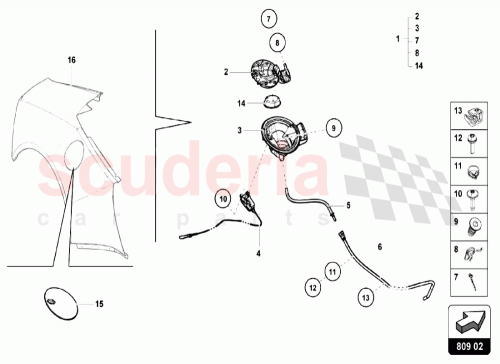 Part Diagram for Lamborghini N0206015