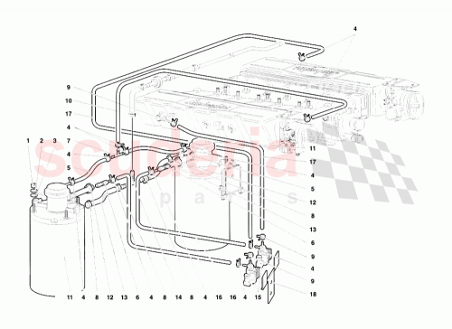 Part Diagram for Lamborghini 0062001422