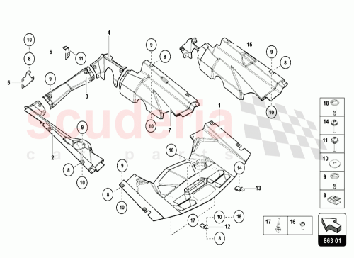Part Diagram for Lamborghini 470103932A