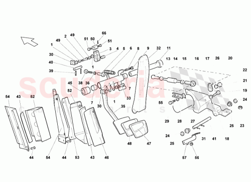 Part Diagram for Lamborghini 401864419B