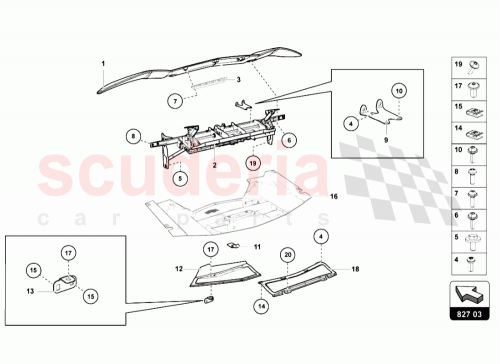 Part Diagram for Lamborghini 470813675B