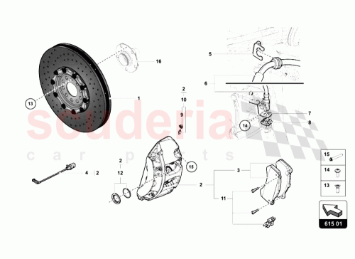 Part Diagram for Lamborghini WHT005181