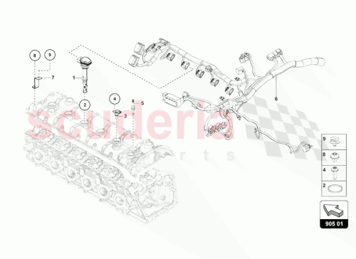 Part Diagram for Lamborghini 470927843