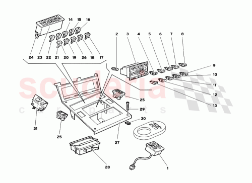 Part Diagram for Lamborghini 006035295