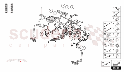 Part Diagram for Lamborghini N10623101