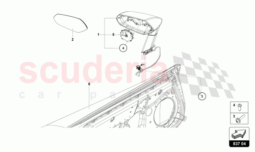 Part Diagram for Lamborghini 472857508B