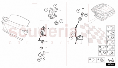 Part Diagram for Lamborghini 47A837016