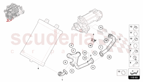 Part Diagram for Lamborghini N10236603