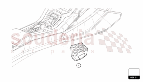 Part Diagram for Lamborghini 47B862371A