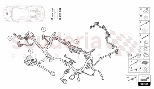 Part Diagram for Lamborghini 47A971111D