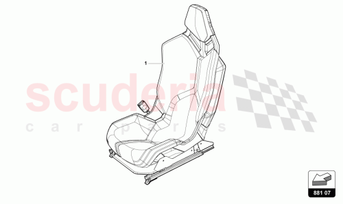 Part Diagram for Lamborghini 4T3860672