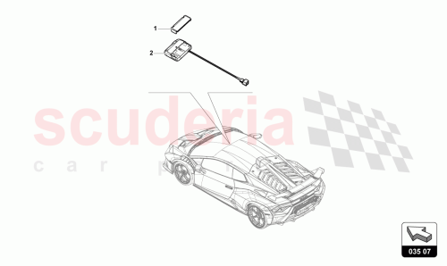 Part Diagram for Lamborghini 4K0919814E