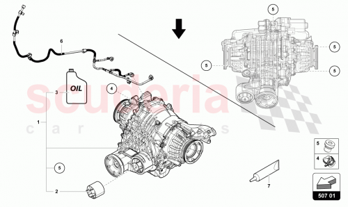 Part Diagram for Lamborghini 0BE525069