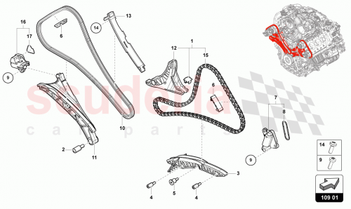 Part Diagram for Lamborghini 0P2109229E