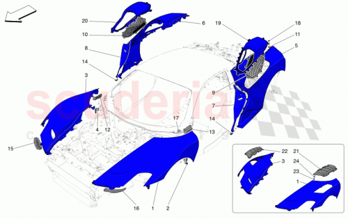 Part Diagram for Maserati 670309161