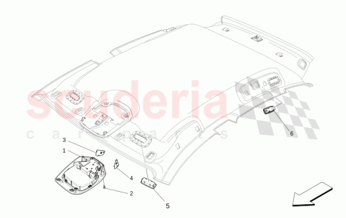 Part Diagram for Maserati 670149439