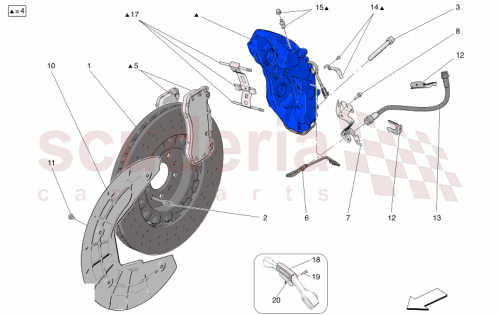 Part Diagram for Maserati 670294126