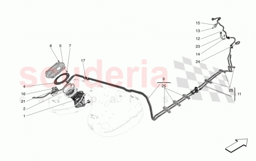 Part Diagram for Maserati 675001759